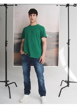 Koszulka CORE LOGOS 244 Zielony Melanż M ze sklepu Diverse w kategorii T-shirty męskie - zdjęcie 173515371
