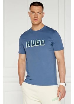 HUGO T-shirt | Regular Fit ze sklepu Gomez Fashion Store w kategorii T-shirty męskie - zdjęcie 173515981