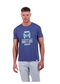 The Time of Bocha Koszulka w kolorze niebieskim ze sklepu Limango Polska w kategorii T-shirty męskie - zdjęcie 173516923