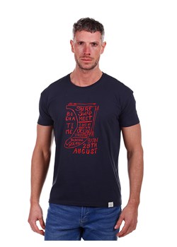 The Time of Bocha Koszulka w kolorze granatowym ze sklepu Limango Polska w kategorii T-shirty męskie - zdjęcie 173516953