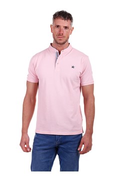 The Time of Bocha Koszulka polo w kolorze jasnoróżowym ze sklepu Limango Polska w kategorii T-shirty męskie - zdjęcie 173517281