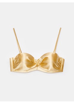 Mohito - Złota góra od bikini - złoty ze sklepu Mohito w kategorii Stroje kąpielowe - zdjęcie 173518343