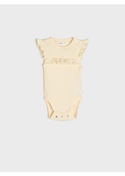 Sinsay - Body - kremowy ze sklepu Sinsay w kategorii Odzież dla niemowląt - zdjęcie 173520290