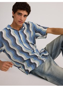 Reserved - Wzorzysta koszula comfort fit - wielobarwny ze sklepu Reserved w kategorii Koszule męskie - zdjęcie 173521100