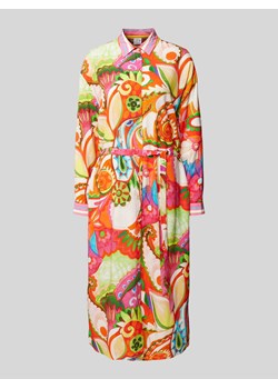 Sukienka midi ze wzorem na całej powierzchni ze sklepu Peek&Cloppenburg  w kategorii Sukienki - zdjęcie 173521802