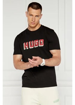 HUGO T-shirt | Regular Fit ze sklepu Gomez Fashion Store w kategorii T-shirty męskie - zdjęcie 173522004