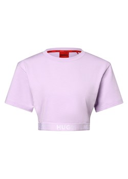 HUGO Koszulka damska Kobiety bzowy jednolity ze sklepu vangraaf w kategorii Bluzki damskie - zdjęcie 173522494