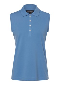 Franco Callegari Damska koszulka polo Kobiety Bawełna niebieski jednolity ze sklepu vangraaf w kategorii Bluzki damskie - zdjęcie 173522501