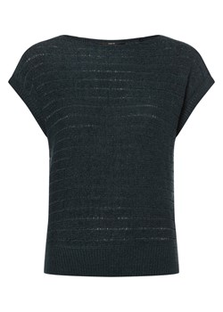 zero Sweter damski Kobiety Sztuczne włókno petrol jednolity ze sklepu vangraaf w kategorii Swetry damskie - zdjęcie 173522551