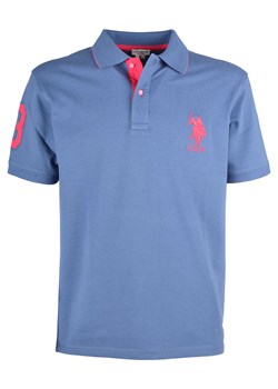 U.S. Polo Assn. Koszulka polo w kolorze niebieskim ze sklepu Limango Polska w kategorii T-shirty męskie - zdjęcie 173525151