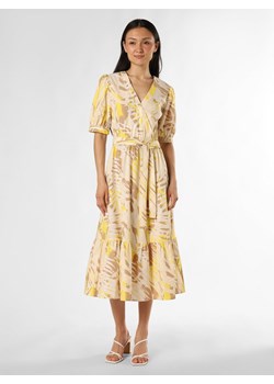 comma Sukienka damska Kobiety Bawełna żółty wzorzysty ze sklepu vangraaf w kategorii Sukienki - zdjęcie 173527530