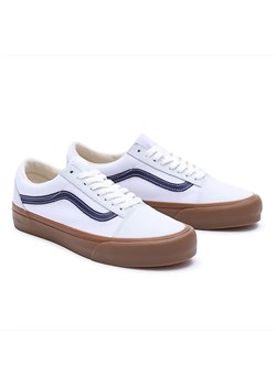 Vans Skórzane sneakersy &quot;Old Skool&quot; w kolorze białym ze sklepu Limango Polska w kategorii Trampki damskie - zdjęcie 173529391