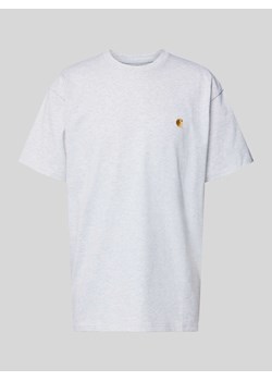 T-shirt z wyhaftowanym logo model ‘CHASE’ ze sklepu Peek&Cloppenburg  w kategorii T-shirty męskie - zdjęcie 173532400