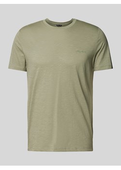 T-shirt z nadrukiem z logo ze sklepu Peek&Cloppenburg  w kategorii T-shirty męskie - zdjęcie 173532412