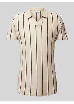 Koszulka polo w paski ze sklepu Peek&Cloppenburg  w kategorii T-shirty męskie - zdjęcie 173532562