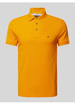 Koszulka polo z wyhaftowanym logo ze sklepu Peek&Cloppenburg  w kategorii T-shirty męskie - zdjęcie 173532584