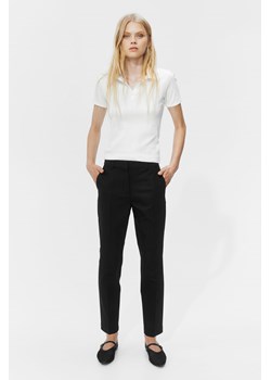 H & M - Spodnie cygaretki - Czarny ze sklepu H&M w kategorii Spodnie damskie - zdjęcie 173532751