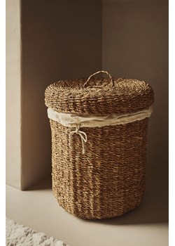 H & M - Kosz z trawy morskiej - Beżowy ze sklepu H&M w kategorii Kosze na pranie - zdjęcie 173532843