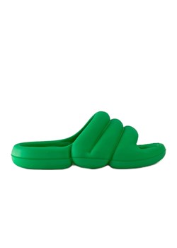 Zielone klapki piankowe Haile ze sklepu ButyModne.pl w kategorii Klapki damskie - zdjęcie 173532910