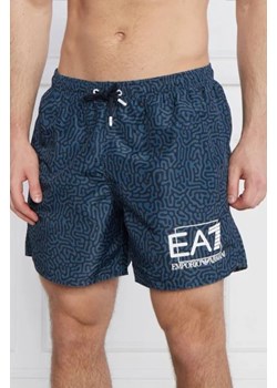 EA7 Szorty kąpielowe | Regular Fit ze sklepu Gomez Fashion Store w kategorii Kąpielówki - zdjęcie 173534411