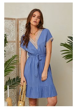 L&apos;armoire de Suzette Sukienka w kolorze niebieskim ze sklepu Limango Polska w kategorii Sukienki - zdjęcie 173534583