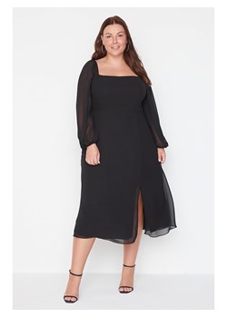 trendyol Sukienka w kolorze czarnym ze sklepu Limango Polska w kategorii Sukienki - zdjęcie 173534613