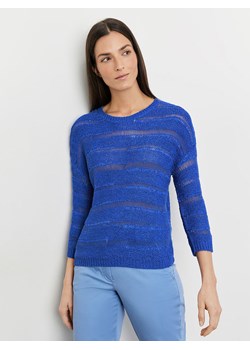 Gerry Weber Sweter w kolorze niebieskim ze sklepu Limango Polska w kategorii Swetry damskie - zdjęcie 173535042
