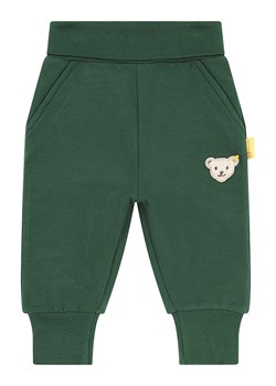 Steiff Spodnie dresowe w kolorze zielonym ze sklepu Limango Polska w kategorii Odzież dla niemowląt - zdjęcie 173535132