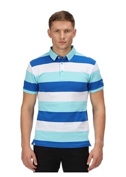 Regatta Koszulka polo &quot;Maxen&quot; w kolorze niebieskim ze sklepu Limango Polska w kategorii T-shirty męskie - zdjęcie 173535153