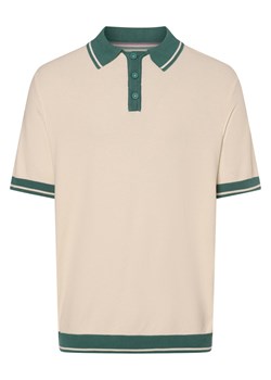 Aygill's Męska koszulka polo - Christian Mężczyźni écru jednolity ze sklepu vangraaf w kategorii T-shirty męskie - zdjęcie 173535572