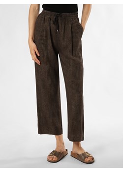 Opus Spodnie - Mahola desert Kobiety wiskoza mocca wzorzysty ze sklepu vangraaf w kategorii Spodnie damskie - zdjęcie 173535591