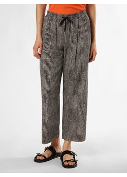 Opus Spodnie - Mahola desert Kobiety wiskoza antracytowy wzorzysty ze sklepu vangraaf w kategorii Spodnie damskie - zdjęcie 173535592