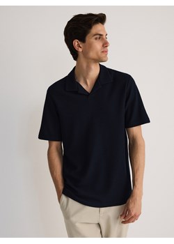 Reserved - Koszulka polo comfort fit - granatowy ze sklepu Reserved w kategorii T-shirty męskie - zdjęcie 173536412