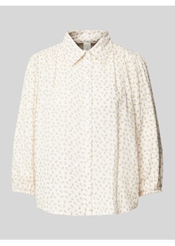 Bluzka koszulowa z listwą guzikową model ‘YOLANDA’ ze sklepu Peek&Cloppenburg  w kategorii Koszule damskie - zdjęcie 173537601