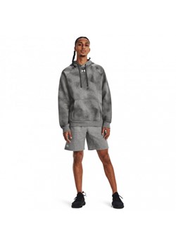 Męskie spodenki dresowe Under Armour UA Rival Fleece Shorts - szare ze sklepu Sportstylestory.com w kategorii Spodenki męskie - zdjęcie 173539562