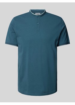 Koszulka polo z krótką listwą guzikową ze sklepu Peek&Cloppenburg  w kategorii T-shirty męskie - zdjęcie 173539683