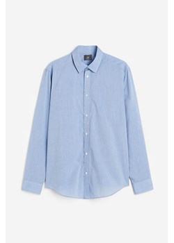 H & M - Koszula Easy iron Regular Fit - Niebieski ze sklepu H&M w kategorii Koszule męskie - zdjęcie 173540090