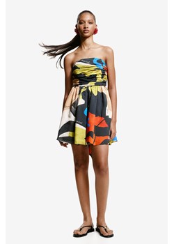 H & M - Sukienka bandeau z rozszerzanym dołem - Czarny ze sklepu H&M w kategorii Sukienki - zdjęcie 173540142