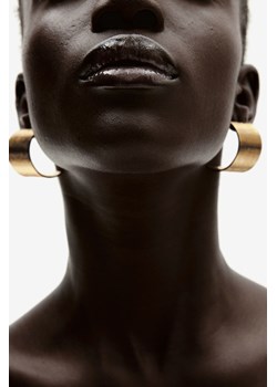 H & M - Karbowane kolczyki - Złoty ze sklepu H&M w kategorii Kolczyki - zdjęcie 173540150