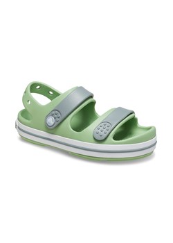 CROCS Sandały dziecięce Crocband Cruiser zielone ze sklepu taniesportowe.pl w kategorii Sandały dziecięce - zdjęcie 173540761