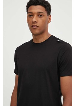 EA7 Emporio Armani t-shirt bawełniany męski kolor czarny z nadrukiem PJVPZ.6DPT04 ze sklepu ANSWEAR.com w kategorii T-shirty męskie - zdjęcie 173543103