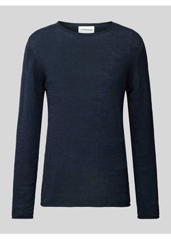 Sweter z dzianiny z fakturowanym wzorem ze sklepu Peek&Cloppenburg  w kategorii Swetry męskie - zdjęcie 173543400