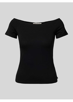 T-shirt z dekoltem w łódkę ze sklepu Peek&Cloppenburg  w kategorii Bluzki damskie - zdjęcie 173543412