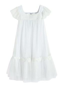 COOL CLUB Sukienka w kolorze białym ze sklepu Limango Polska w kategorii Sukienki dziewczęce - zdjęcie 173544012