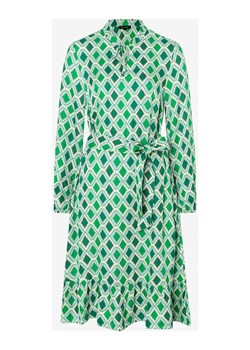 More &amp; More Sukienka w kolorze zielono-białym ze sklepu Limango Polska w kategorii Sukienki - zdjęcie 173544713