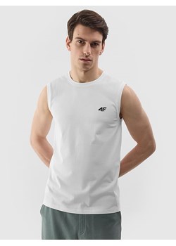 4F Top w kolorze białym ze sklepu Limango Polska w kategorii T-shirty męskie - zdjęcie 173544831