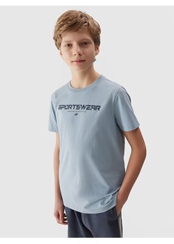 4F Koszulka w kolorze szarym ze sklepu Limango Polska w kategorii T-shirty chłopięce - zdjęcie 173545071