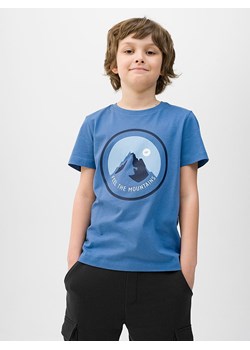 4F Koszulka w kolorze niebieskim ze sklepu Limango Polska w kategorii T-shirty chłopięce - zdjęcie 173545153