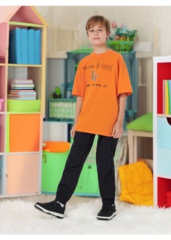 Sinsay - Koszulka z nadrukiem - pomarańczowy ze sklepu Sinsay w kategorii T-shirty chłopięce - zdjęcie 173547060