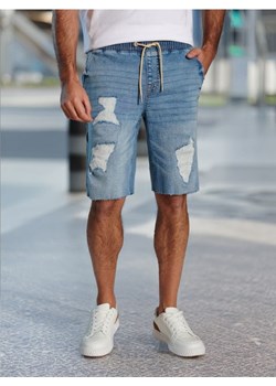 Sinsay - Szorty jeansowe - niebieski ze sklepu Sinsay w kategorii Spodenki męskie - zdjęcie 173547163